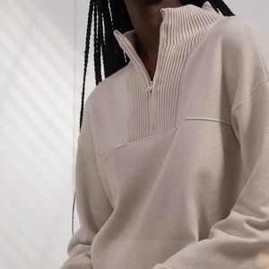 Like New S Lunya cozy cotton silk Zip Up